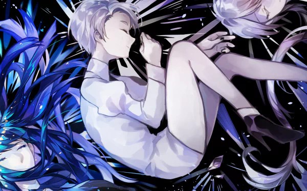 Lapis Lazuli (Land of the Lustrous) Ghost Quartz (Land of the Lustrous) Cairngorm (Land of the Lustrous) Anime Land of the Lustrous HD Desktop Wallpaper | Background Image