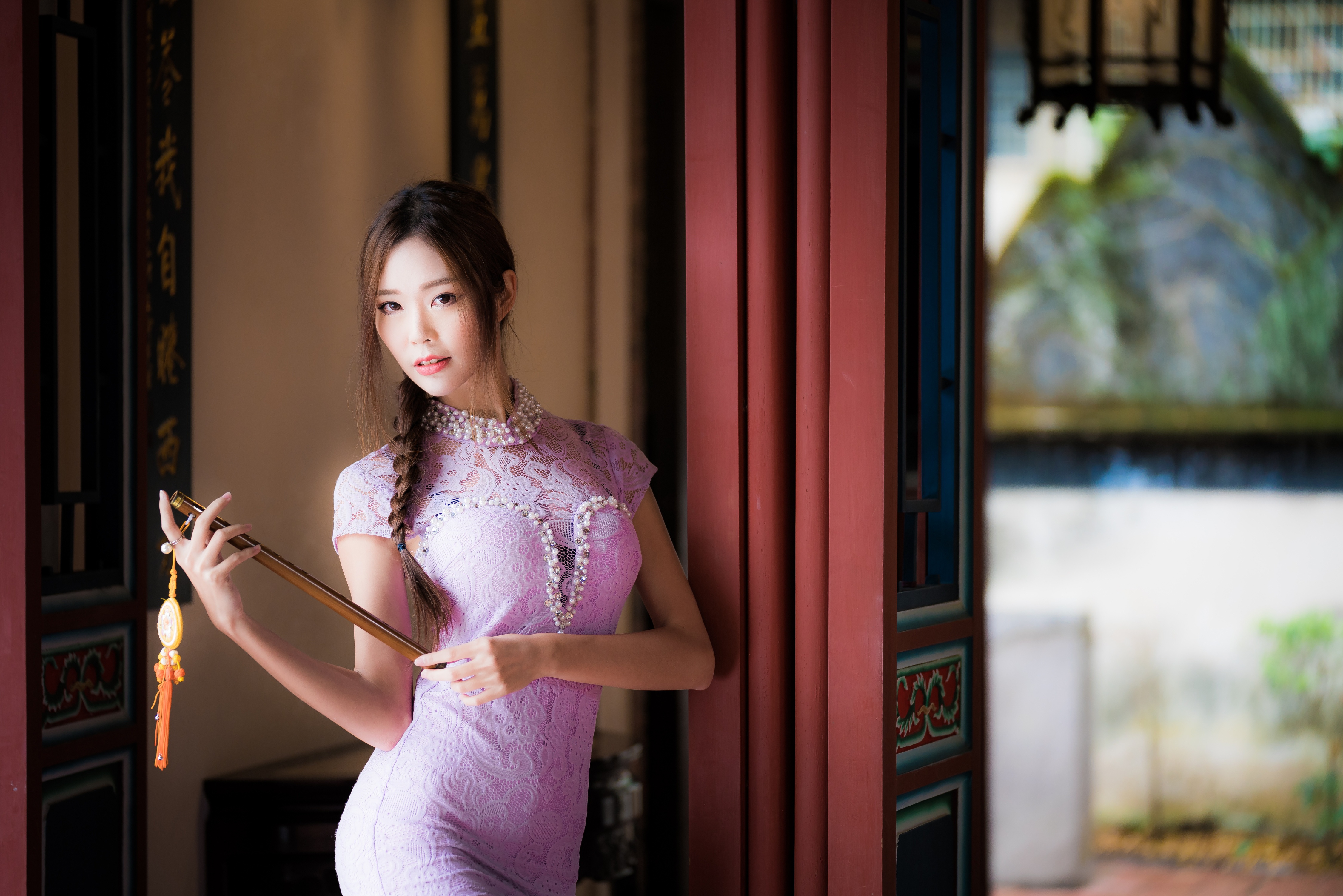 Азиатские девушки платья