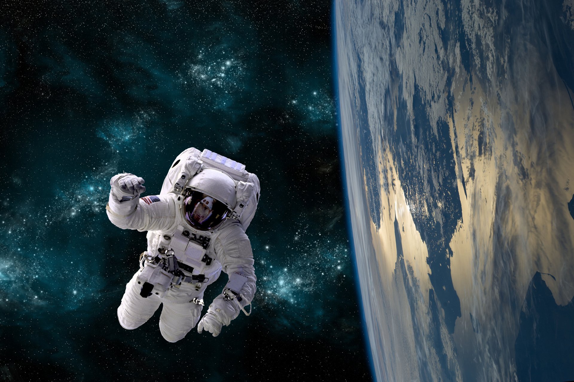 Download Sci Fi Astronaut K Ultra Hd Wallpaper