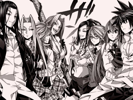 manga Anime Dragons Rioting HD Desktop Wallpaper | Background Image