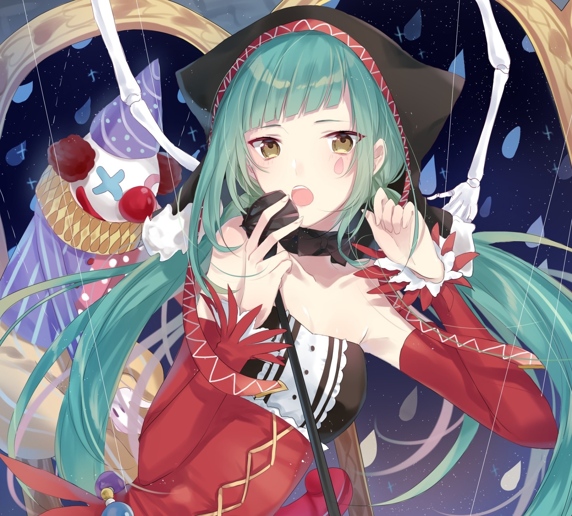 Download Hatsune Miku Anime Vocaloid HD Wallpaper by JNE*靜