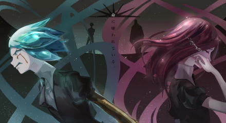 Kongo (Land of the Lustrous) Antarcticite (Land of the Lustrous) Cinnabar (Land of the Lustrous) Phosphophyllite (Land of the Lustrous) Anime Land of the Lustrous HD Desktop Wallpaper | Background Image
