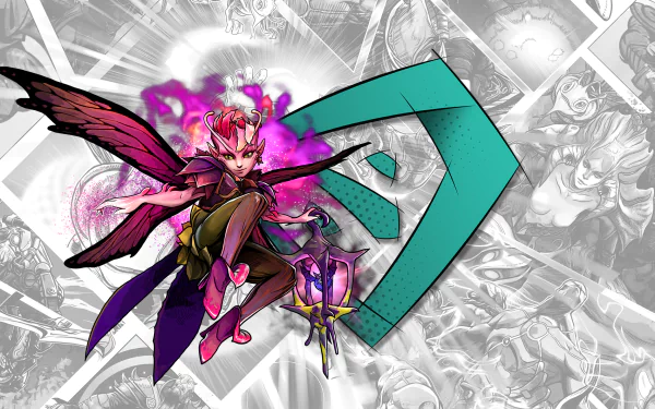 Dark Willow (DotA 2) Defense Of The Ancients video game DotA 2 HD Desktop Wallpaper | Background Image