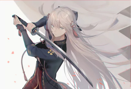 Alter Ego (Fate/Grand Order) Okita Sōji (Alter) Demon Saber (Fate/Grand Order) Anime Fate/Grand Order HD Desktop Wallpaper | Background Image