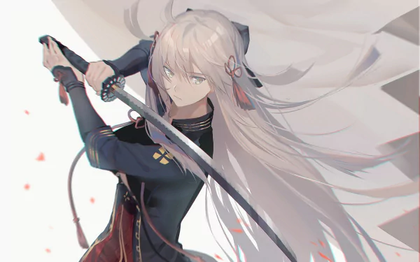 Alter Ego (Fate/Grand Order) Okita Sōji (Alter) Demon Saber (Fate/Grand Order) Anime Fate/Grand Order HD Desktop Wallpaper | Background Image