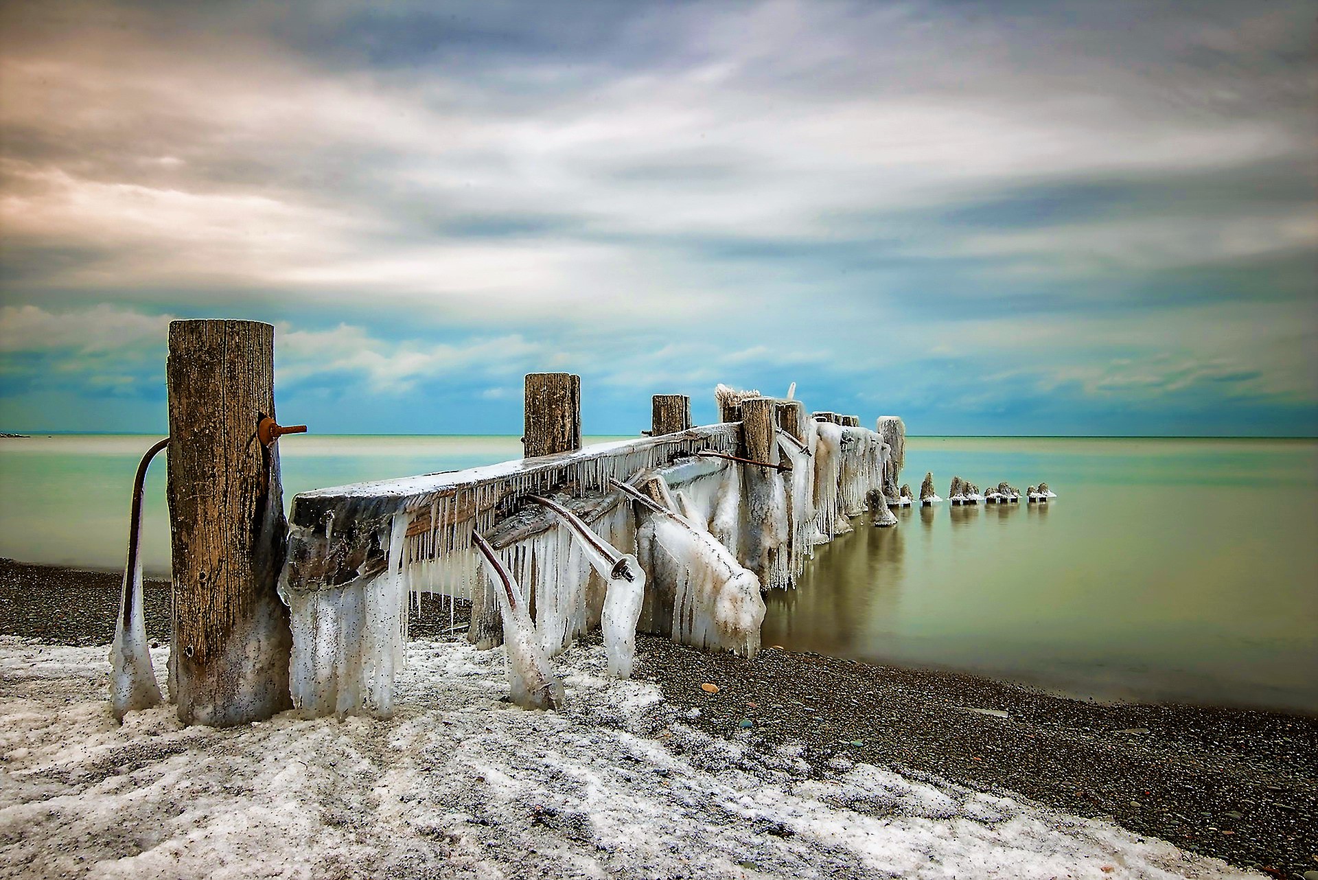 Beach in Winter