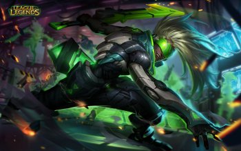 22 Ekko League Of Legends Hd Wallpapers Background Images Wallpaper Abyss