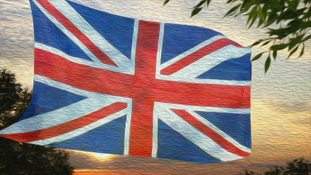  Union Jack - Oil on Canvas