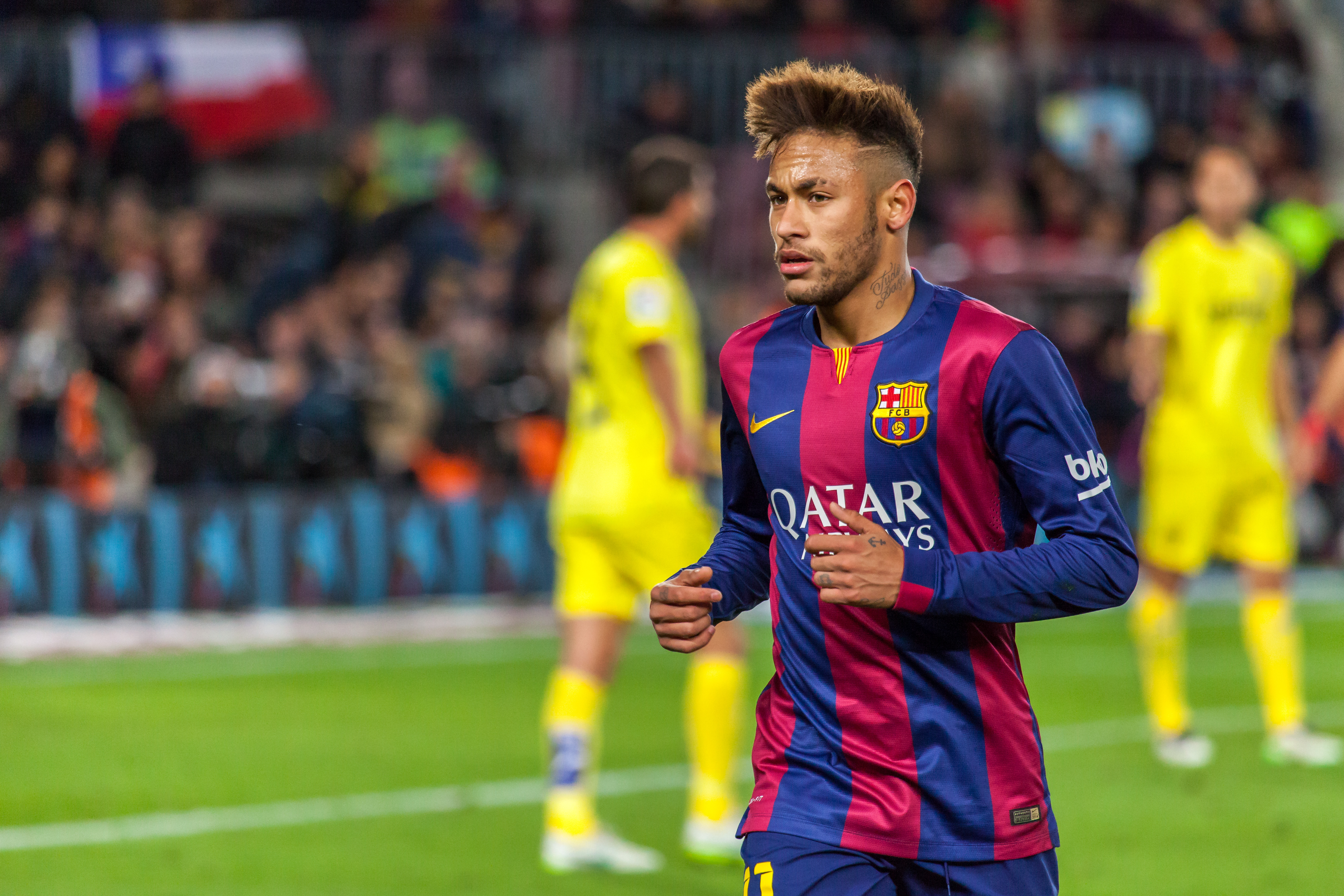 Download Neymar Ultra Hd Football Jersey Edit Wallpaper