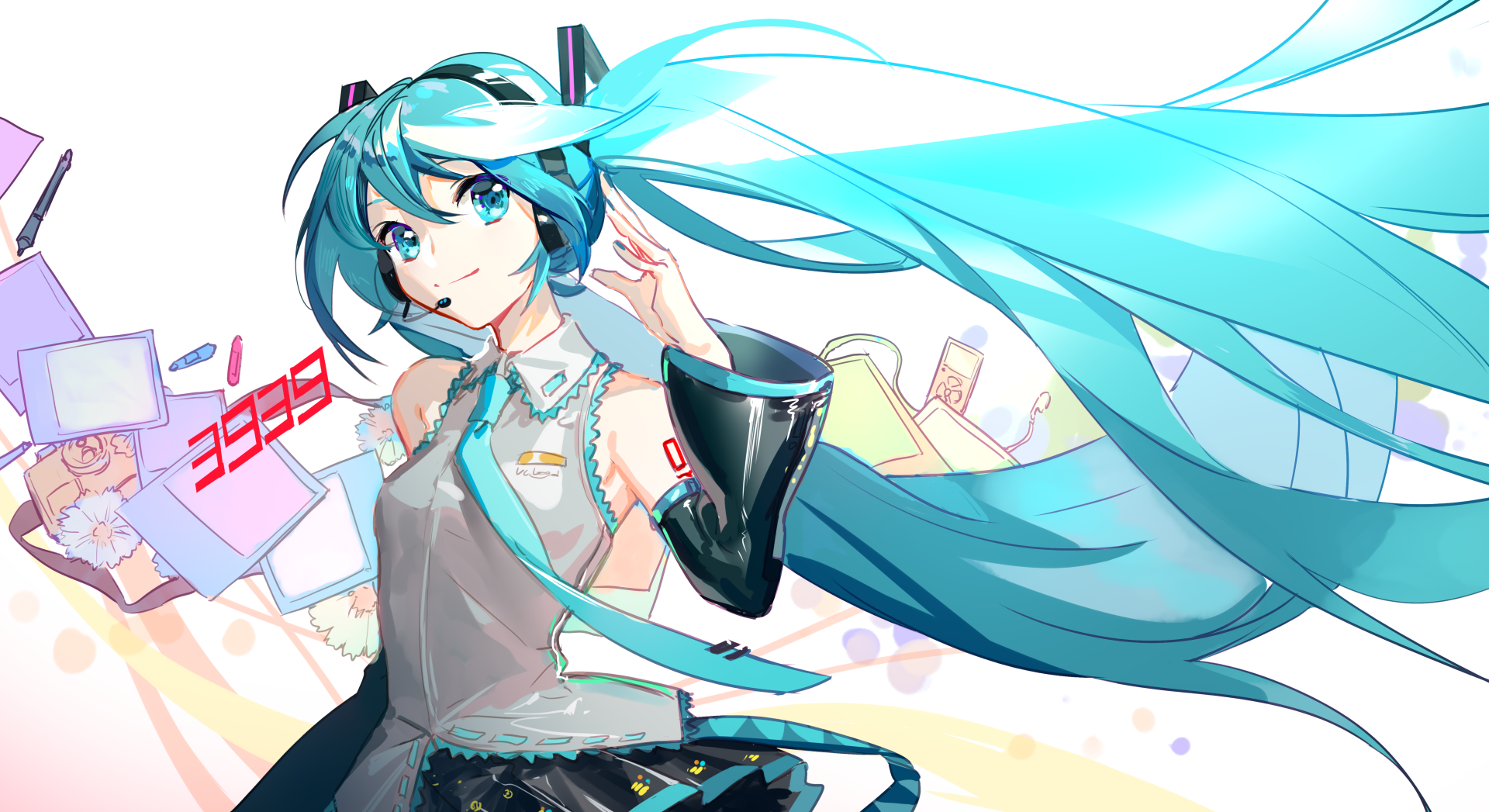 Download Hatsune Miku Anime Vocaloid 4k Ultra HD Wallpaper by SanMuYYB