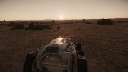 Daymar (Star Citizen) rover URSA (Star Citizen) video game Star Citizen HD Desktop Wallpaper | Background Image
