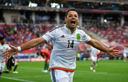 Mexican soccer Javier Hernandez Sports HD Desktop Wallpaper | Background Image