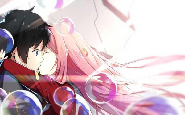 Anime Darling in the FranXX Zero Two Hiro HD Wallpaper | Background Image