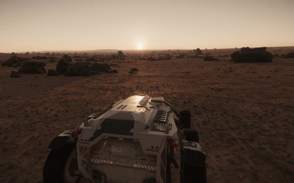 Daymar (Star Citizen) rover URSA (Star Citizen) video game Star Citizen HD Desktop Wallpaper | Background Image