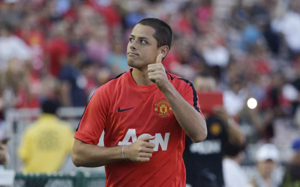 Mexican soccer Javier Hernandez Sports HD Desktop Wallpaper | Background Image