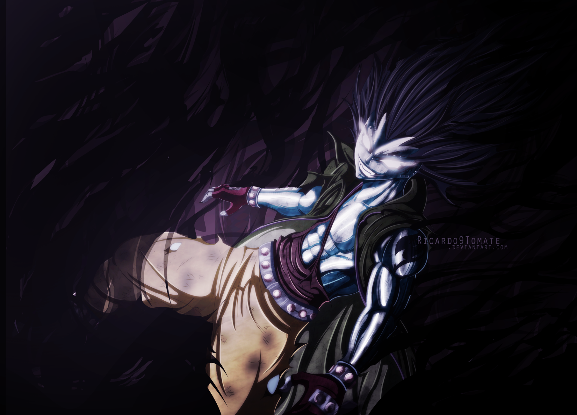 Download Gajeel Redfox Anime Fairy Tail HD Wallpaper