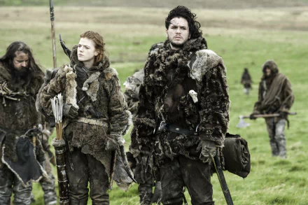 Rose Leslie Kit Harington Ygritte (Game of Thrones) Jon Snow TV Show Game Of Thrones HD Desktop Wallpaper | Background Image