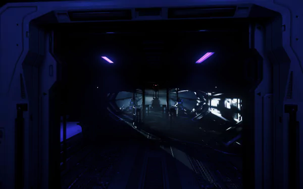 shadow cockpit Constellation (Star Citizen) video game Star Citizen HD Desktop Wallpaper | Background Image