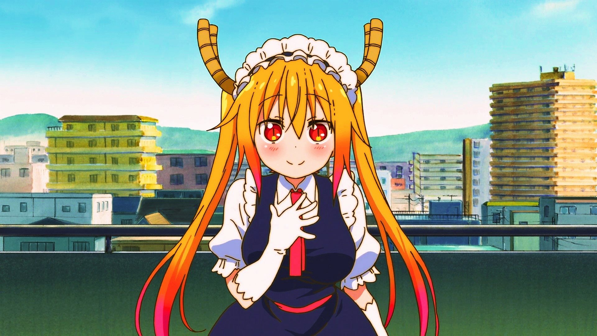 Download Tohru (Miss Kobayashi's Dragon Maid) Anime Miss Kobayashi's Dragon Maid HD Wallpaper