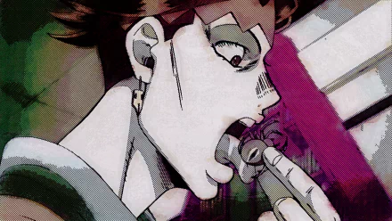Rohan Kishibe Anime Jojo's Bizarre Adventure HD Desktop Wallpaper | Background Image