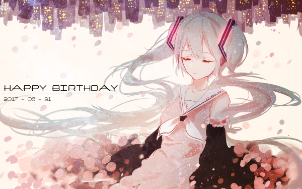 Anime Vocaloid Hatsune Miku HD Wallpaper | Background Image