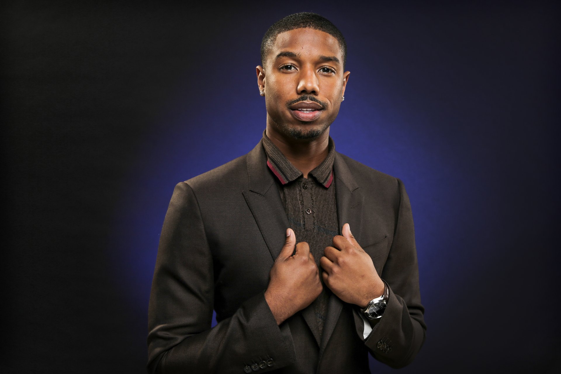 Download American Actor Celebrity Michael B. Jordan 4k Ultra HD Wallpaper