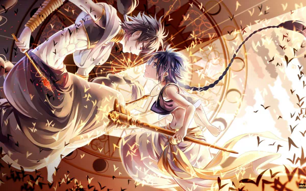 Aladdin (Magi) Judar (Magi) Anime Magi: the labyrinth of magic HD Desktop Wallpaper | Background Image