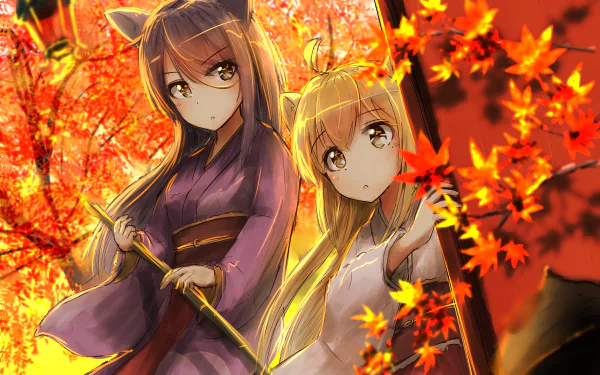 Anime Konohana Kitan HD Desktop Wallpaper | Background Image