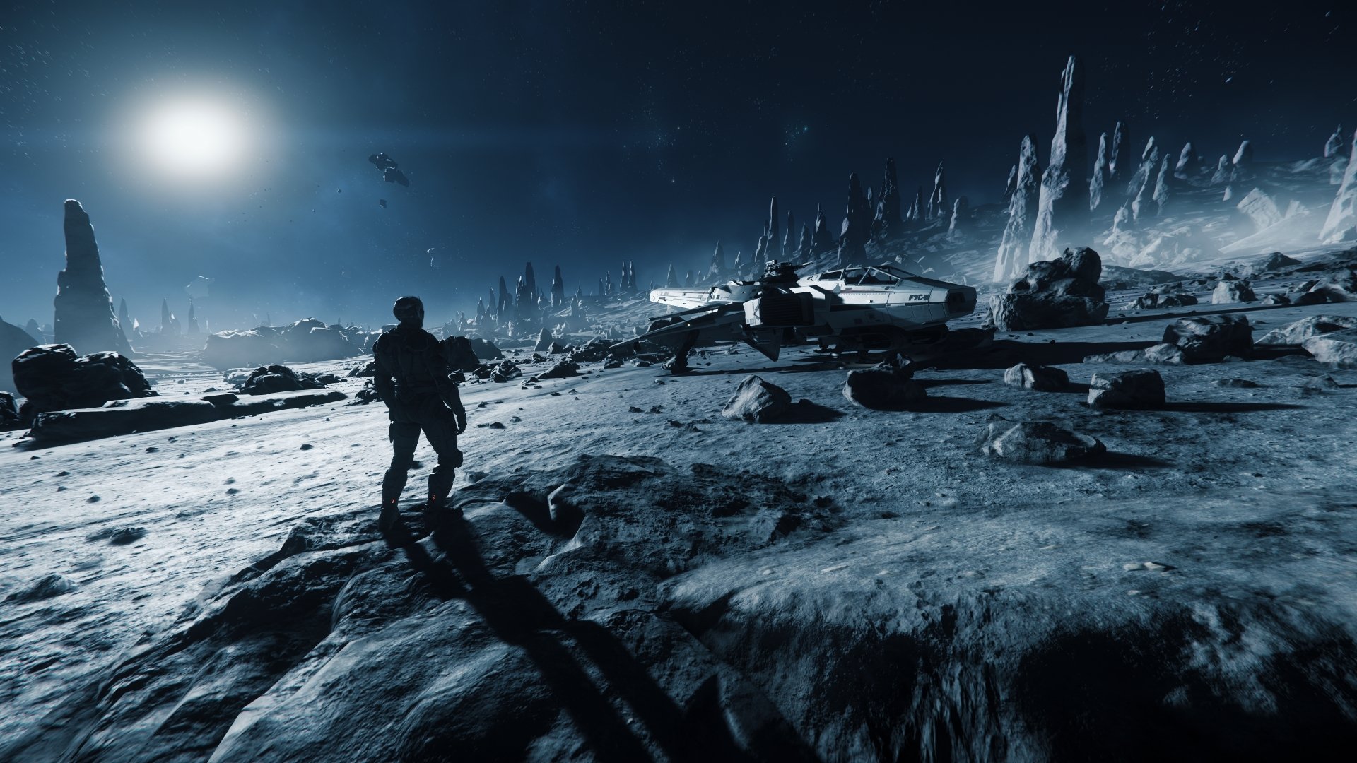 Download F7 Hornet (Star Citizen) Video Game Star Citizen 4k Ultra HD Wallpaper by DesoShow