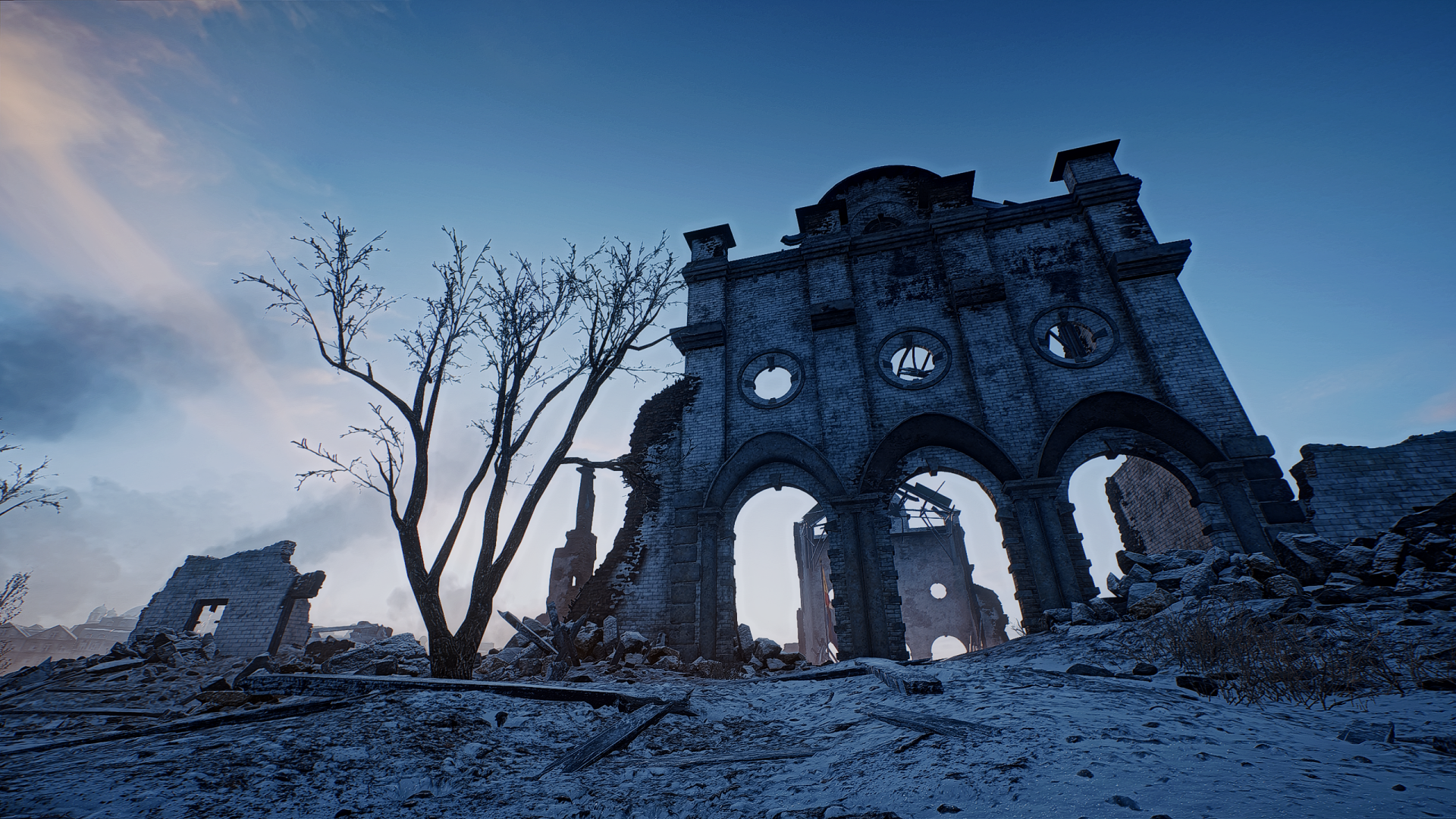 Download Ruin Destruction Video Game Battlefield 1 HD Wallpaper by FLX-II