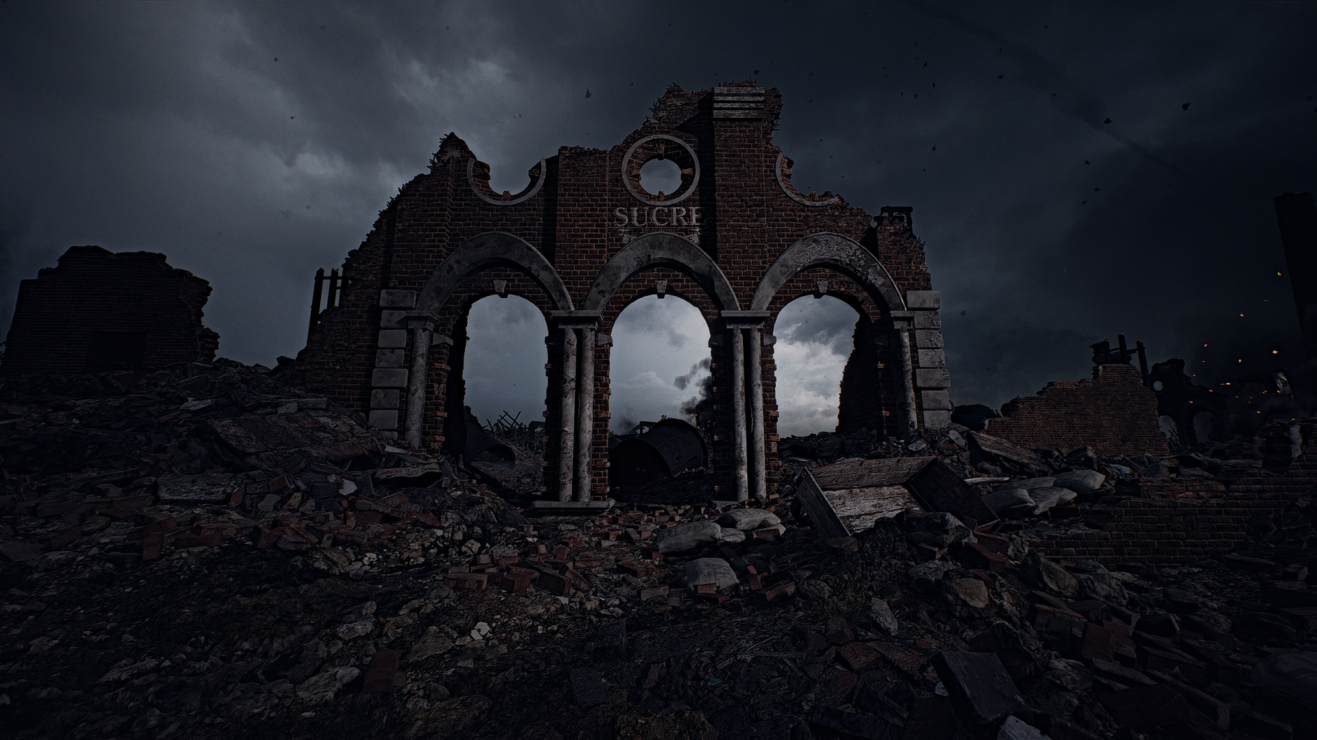 Download Destruction Video Game Battlefield 1 HD Wallpaper by FLX-II