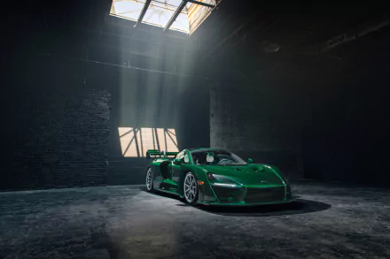 supercar green car car McLaren McLaren Senna vehicle McLaren Senna GTR HD Desktop Wallpaper | Background Image
