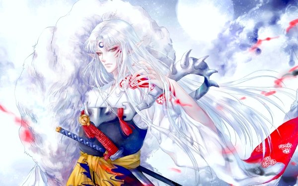 Anime InuYasha Sesshōmaru HD Wallpaper | Background Image
