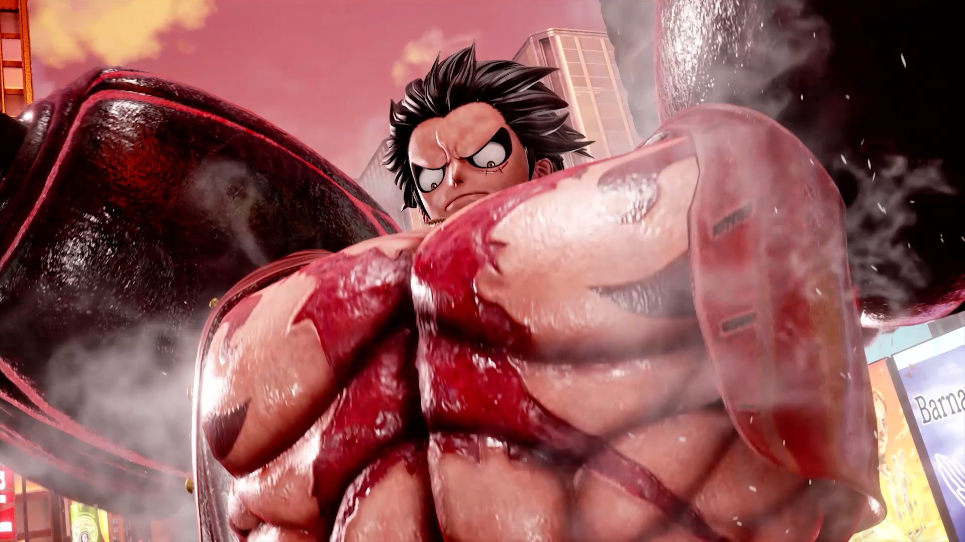 Download Gear Fourth Monkey D. Luffy Video Game Jump Force 4k Ultra HD Wallpaper
