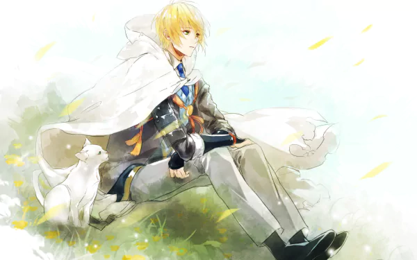 Yamanbagiri Kunihiro Anime Touken Ranbu HD Desktop Wallpaper | Background Image