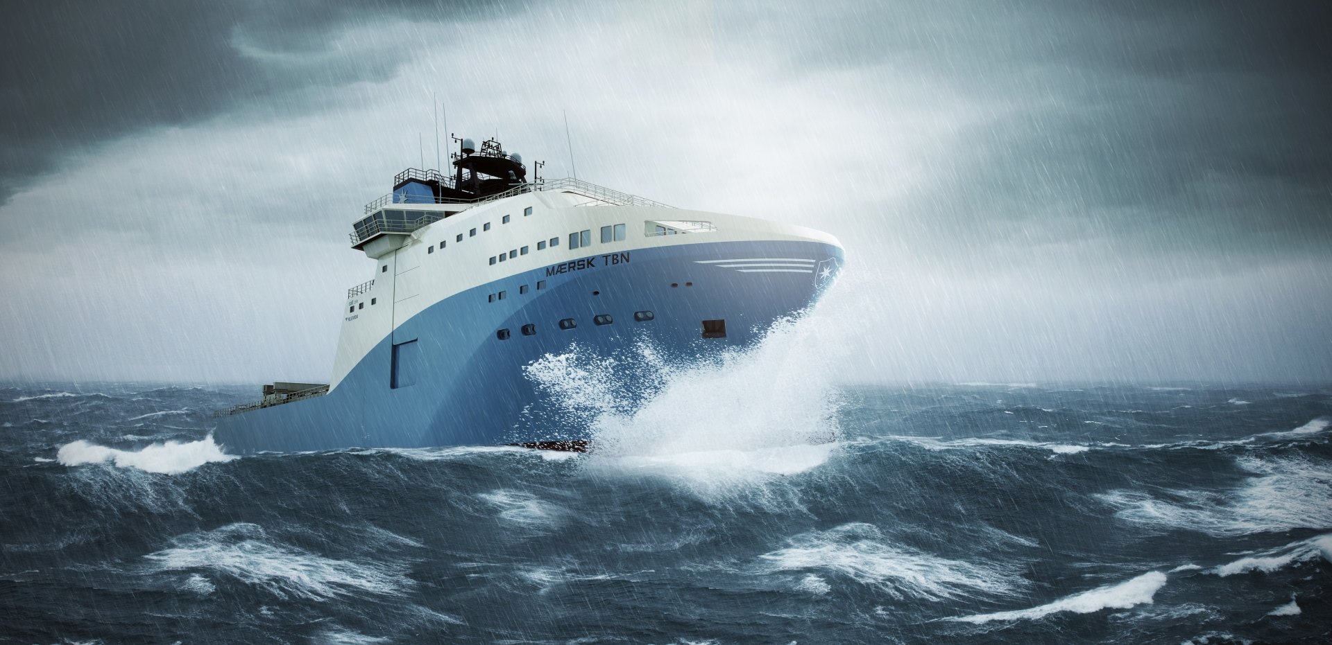 Download Offshore Support Vessel Mærsk TBN Sea Vehicle Ship HD Wallpaper
