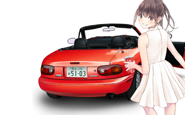 Anime Original Car Smile Wallpaper