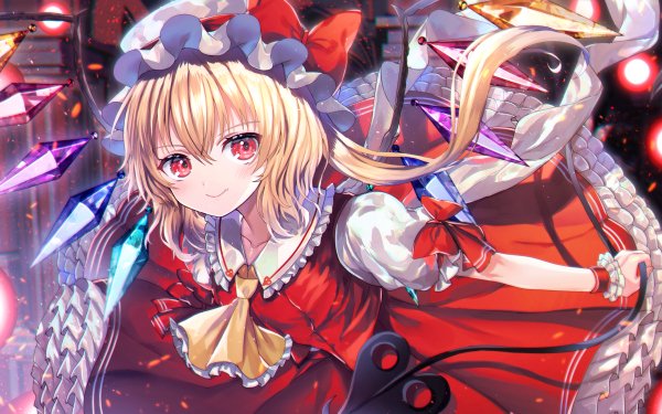 Anime Touhou Flandre Scarlet HD Wallpaper | Background Image