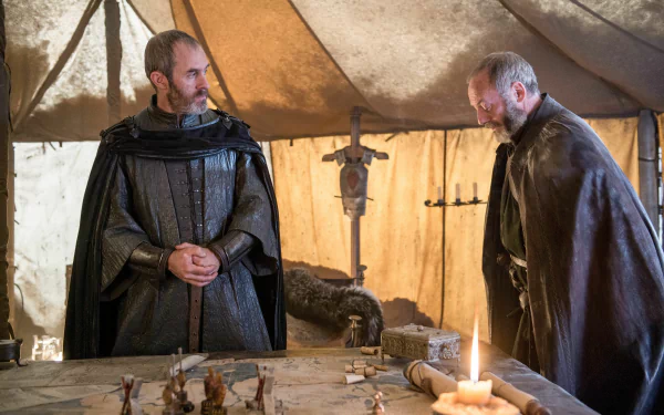 Liam Cunningham Stephen Dillane Davos Seaworth Stannis Baratheon TV Show Game Of Thrones HD Desktop Wallpaper | Background Image