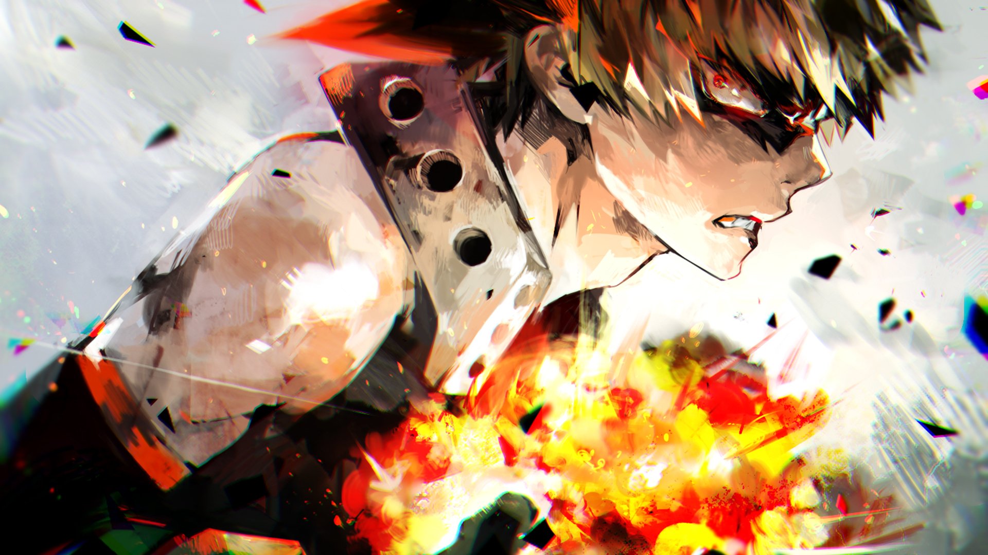 My Hero Academia - Katsuki Bakugou Fond d'écran HD | Arrière-Plan