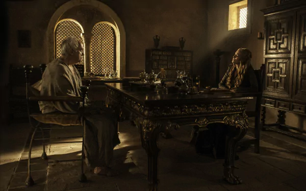Jonathan Pryce Lena Headey High Sparrow Cersei Lannister TV Show Game Of Thrones HD Desktop Wallpaper | Background Image