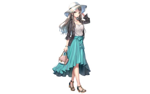 Anime Girl Skirt HD Wallpaper | Background Image