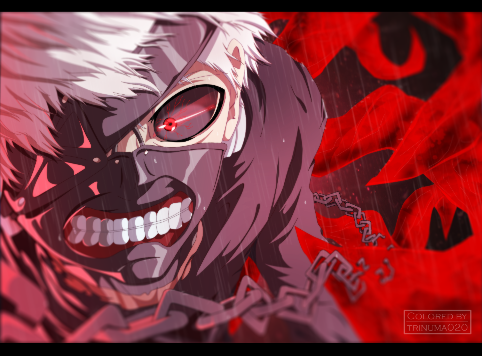 Ken Kaneki manga Tokyo Ghoul anime characters red eyes HD wallpaper   Peakpx
