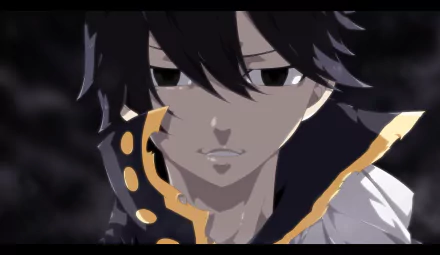 HD anime desktop wallpaper featuring Zeref Dragneel from Fairy Tail with a dark, intense expression and detailed shading.