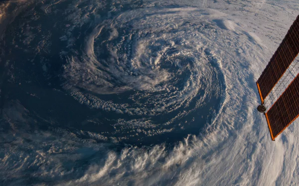 storm satellite hurricane cloud NASA space station space nature Earth From Space HD Desktop Wallpaper | Background Image