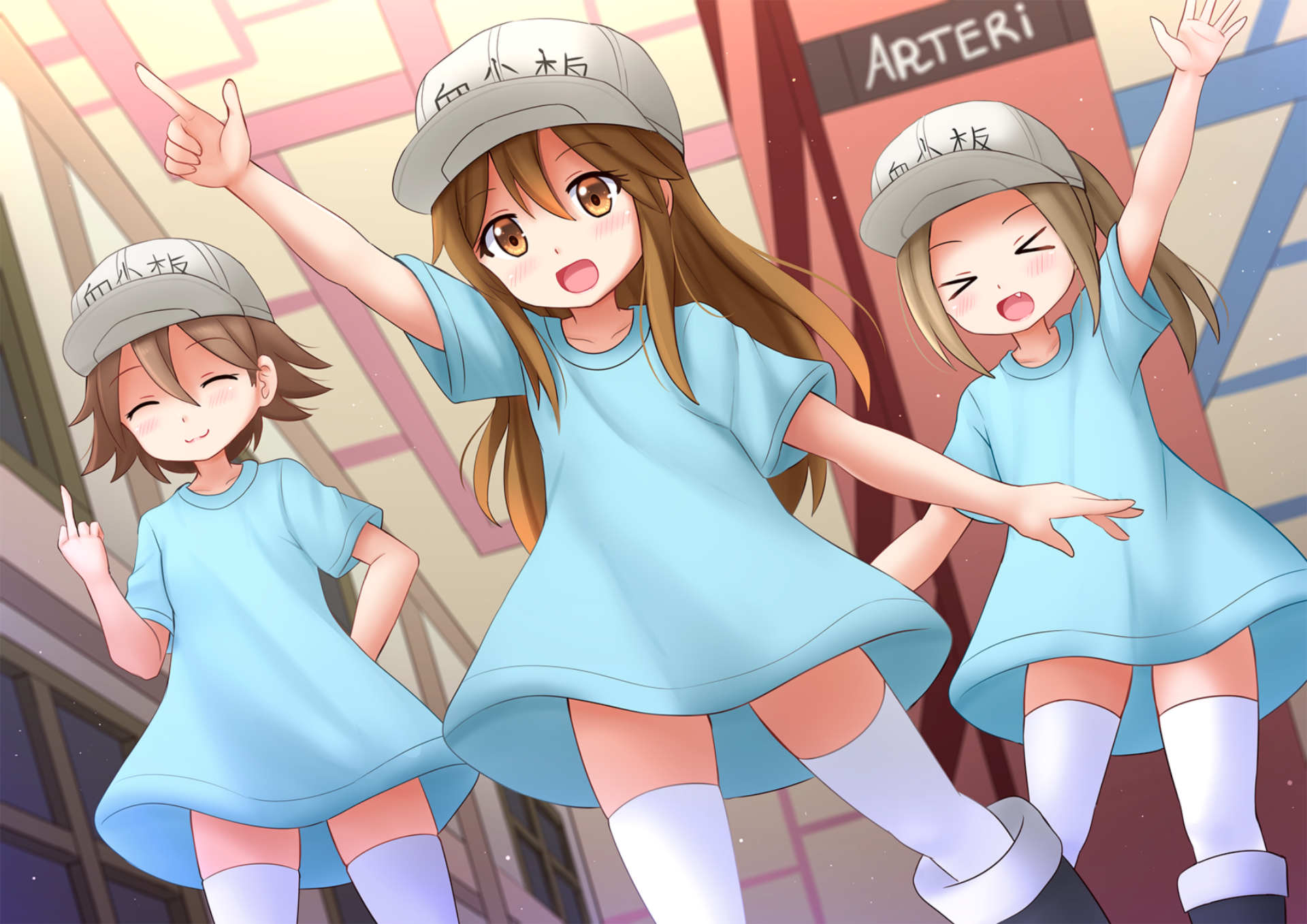 Cells at Work! Kesshouban Eigakan e Iku