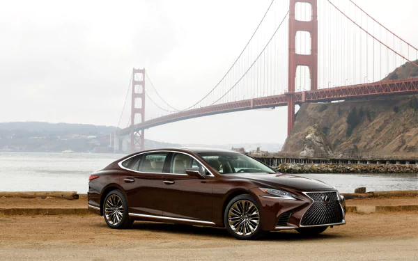 brown car car Lexus vehicle Lexus LS HD Desktop Wallpaper | Background Image