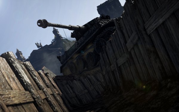 Video Game War Thunder Tank Tiger I HD Wallpaper | Background Image