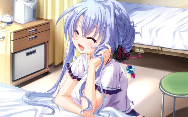 Sorakado Ao Anime Summer Pockets HD Desktop Wallpaper | Background Image