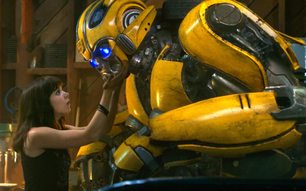 Hailee Steinfeld Bumblebee (Transformers) movie HD Desktop Wallpaper | Background Image
